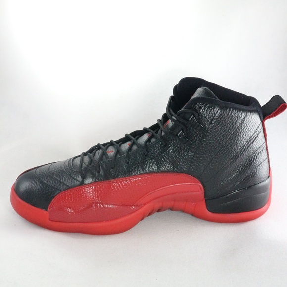 SOLD! AIR JORDAN 12 Retro Flu Game (2016) Sneakers - Picture 5 of 8